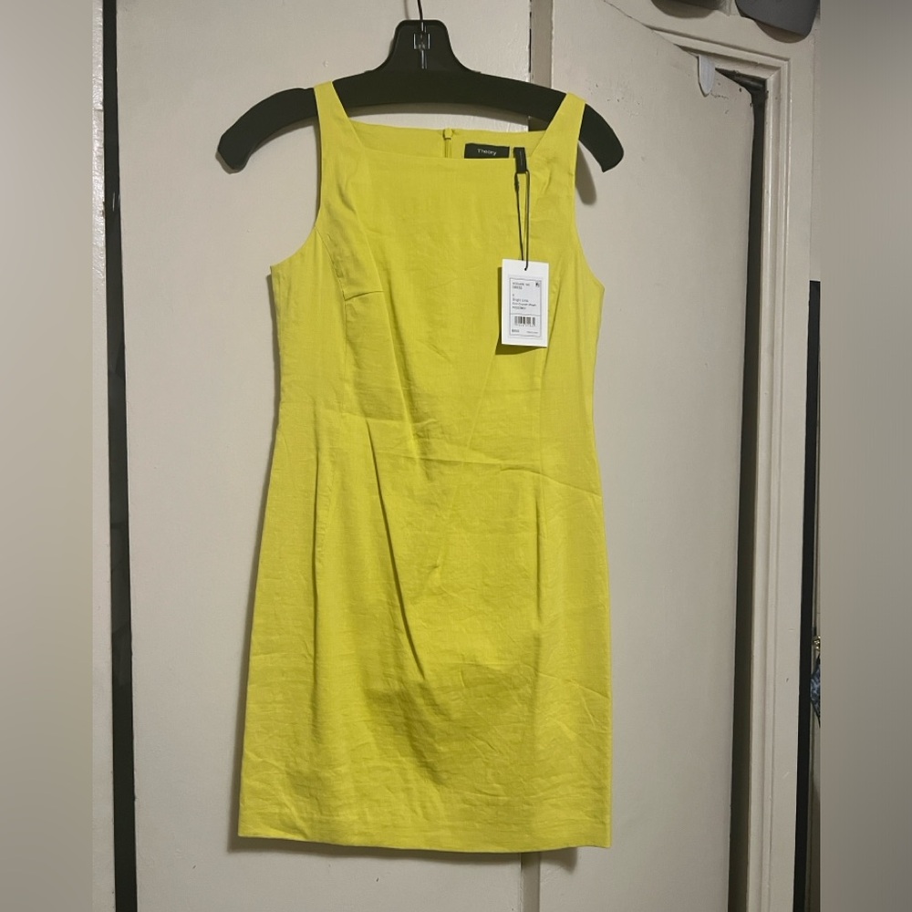 Square Dress yellow